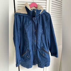 Style&co. Jean and Wool Jacket